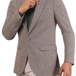 Men's Wool Classic Blazer in Slim Fit