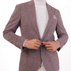 Men's Wool Classic Blazer in Slim Fit