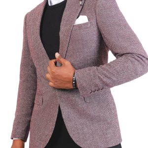 Men’s Slim Fit Blazer in Wool