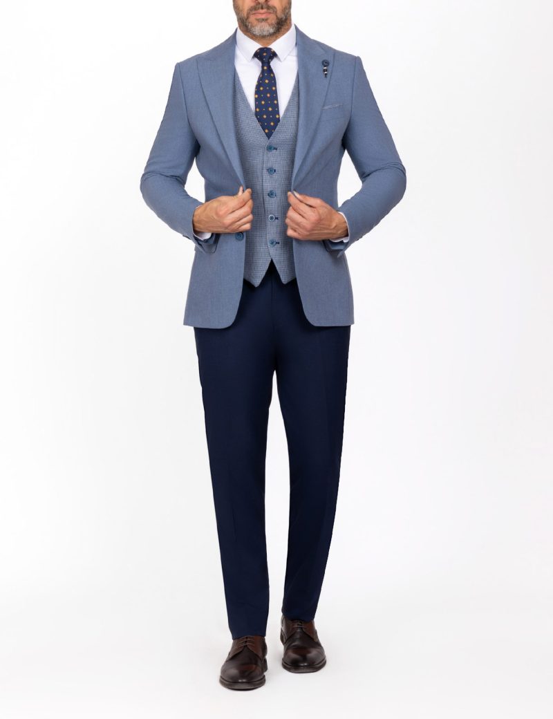 SK39SF02M002-Light-Blue-005-1 Mismatched Slim-Fit 3-Piece Suit