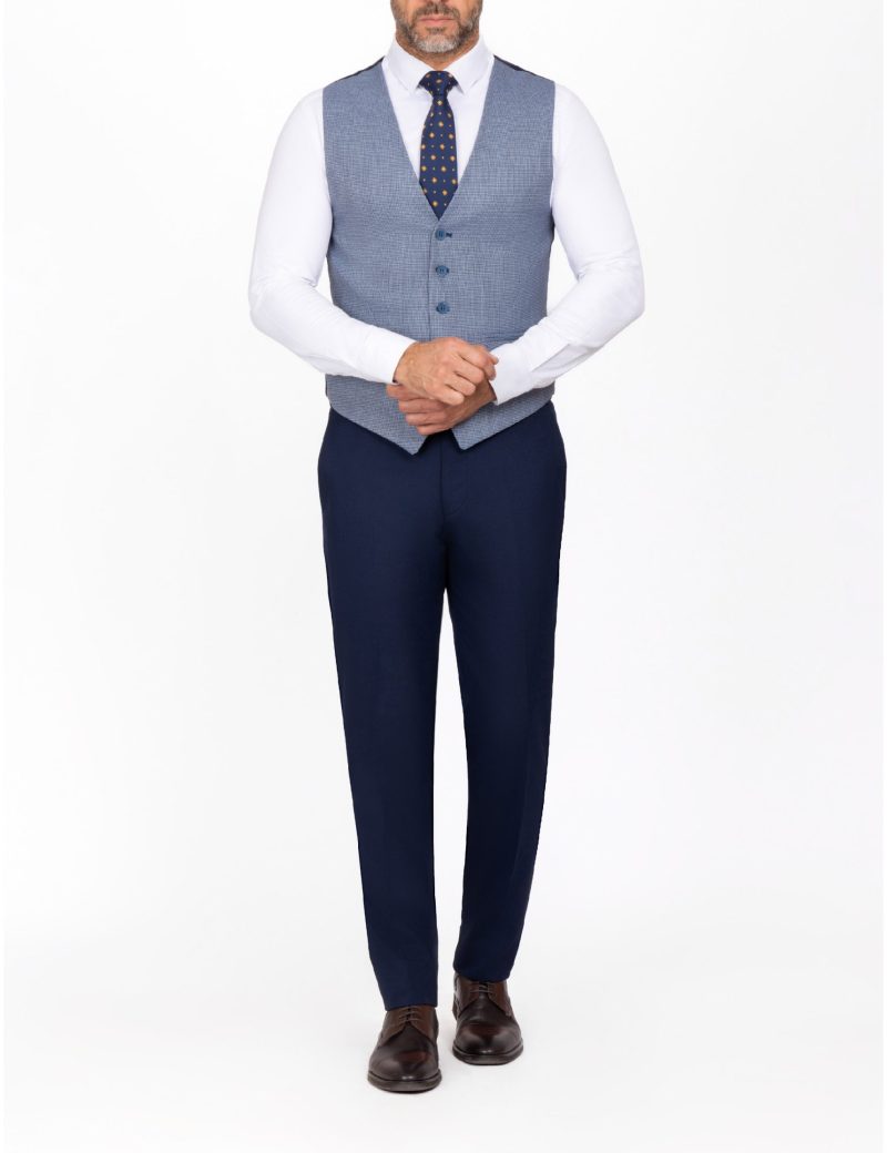 SK39SF02M002-Light-Blue-005-2 Mismatched Slim-Fit 3-Piece Suit
