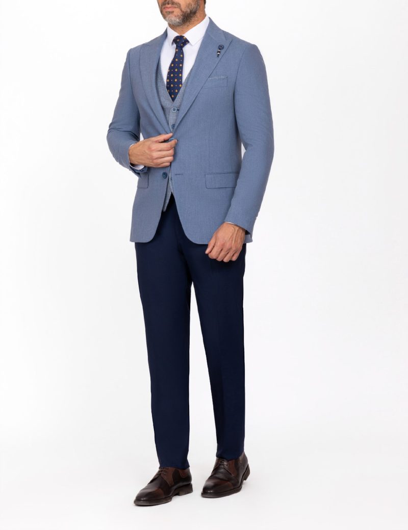 SK39SF02M002-Light-Blue-005-3 Mismatched Slim-Fit 3-Piece Suit