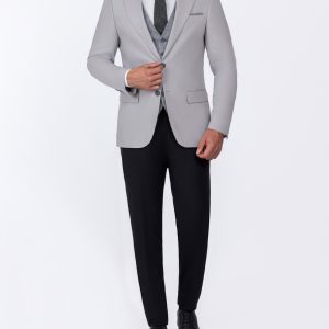 Mismatched Slim-Fit 3-Piece Suit