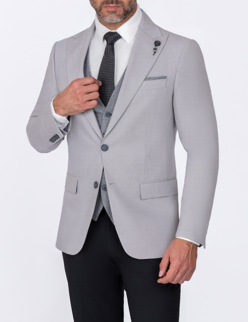 SK39SF02M002-Light-Grey-002-4 Mismatched Slim-Fit 3-Piece Suit