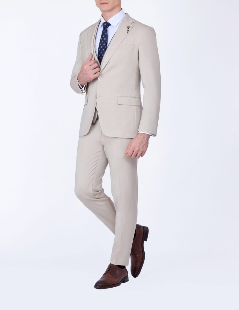 Slim-Fit 3-Piece Classic Suit