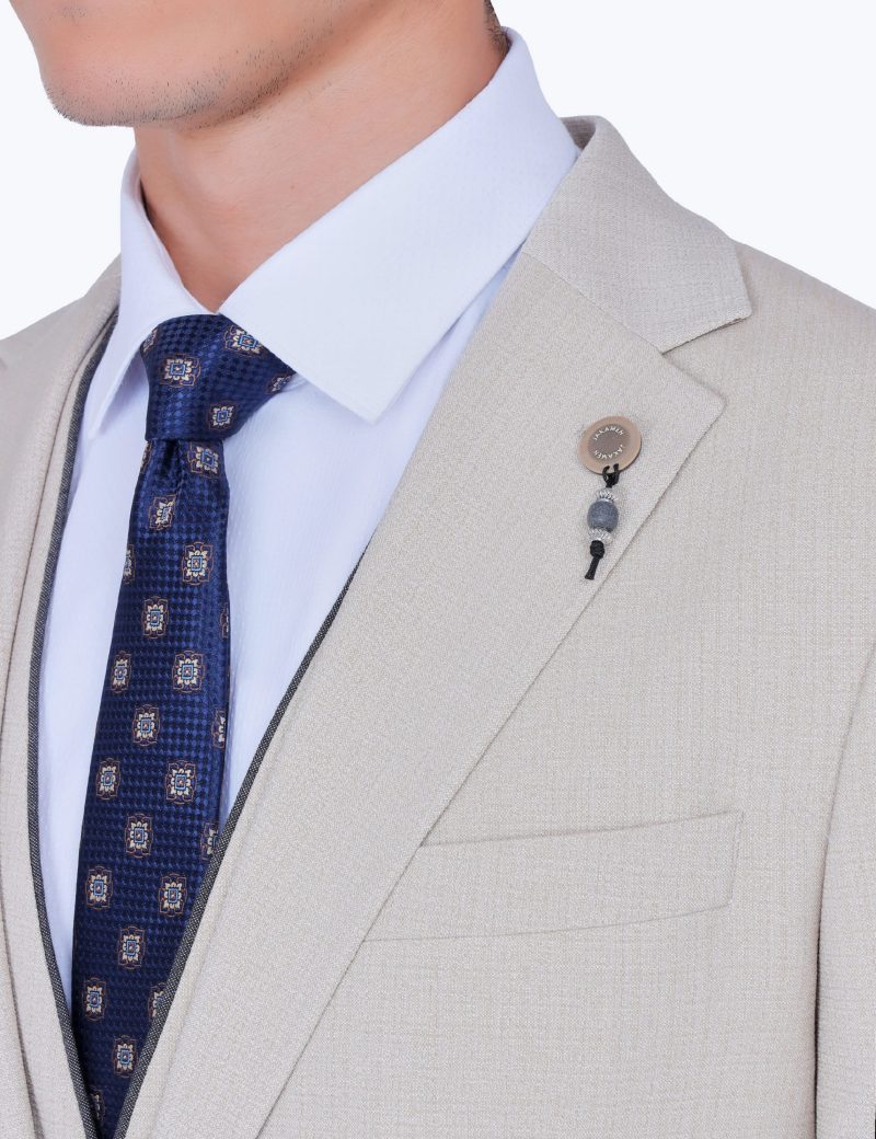 Slim-Fit 3-Piece Classic Suit