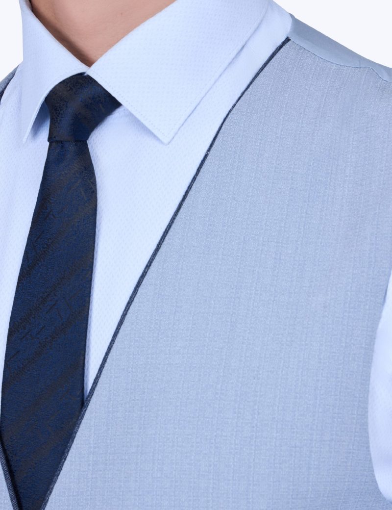 SK39SF02M003-Light-blue-002-2 Slim-Fit 3-Piece Classic Suit