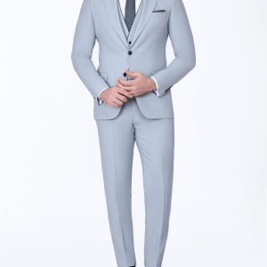 Slim-Fit 3-Piece Classic Suit