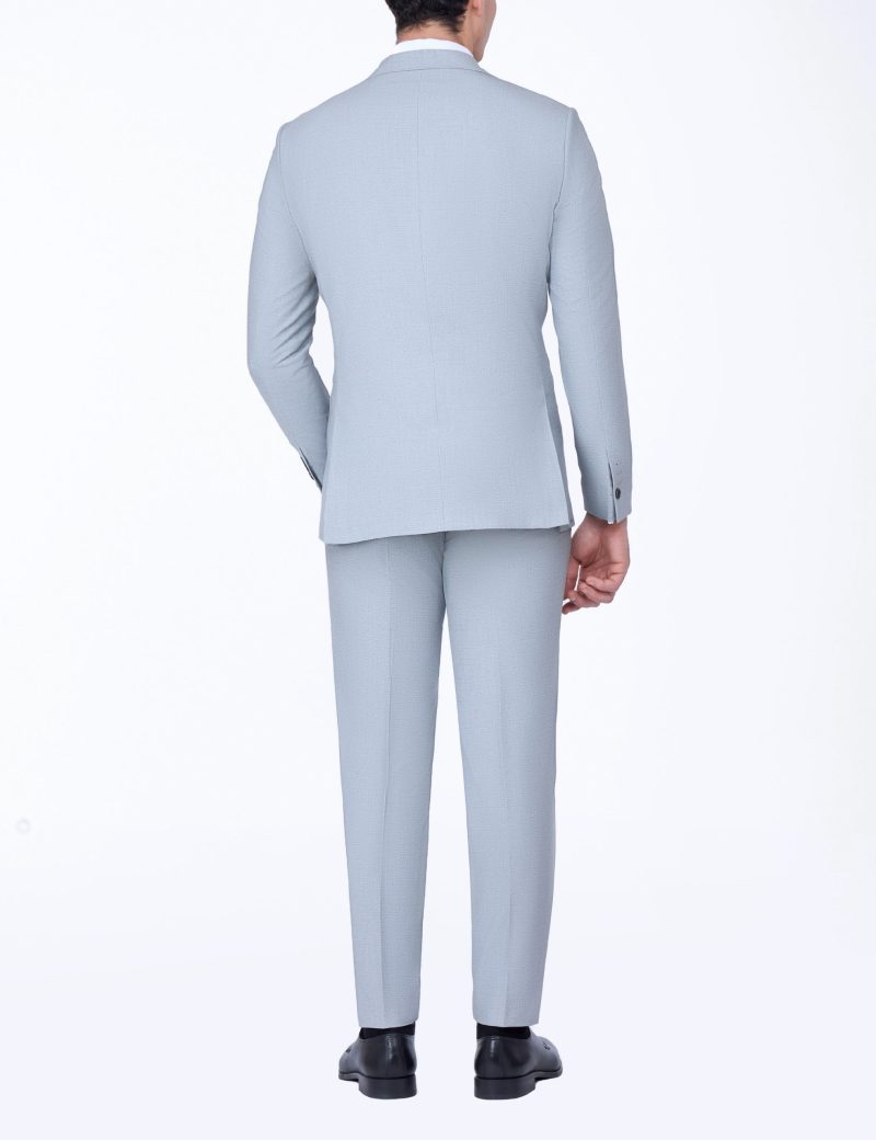 SK39SF02M003-Light-grey-005-3 Slim-Fit 3-Piece Classic Suit