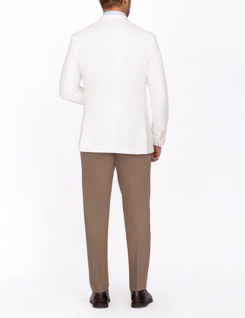 SK39SF02M006-Off-white-394-6 Three Combination Slim-Fit 3-Piece Suit
