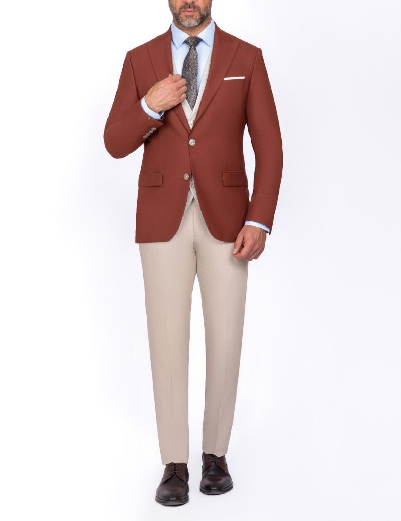 Three Combination Slim-Fit 3-Piece Suit