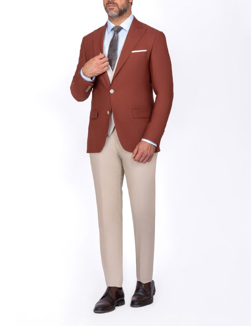Three Combination Slim-Fit 3-Piece Suit