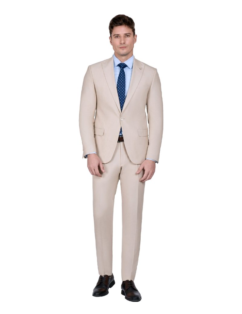 Print Slim-Fit 2-Piece Classic Suit