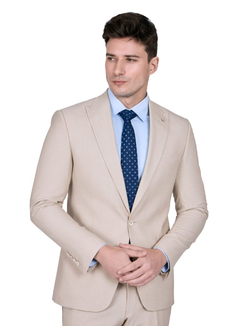 Print Slim-Fit 2-Piece Classic Suit
