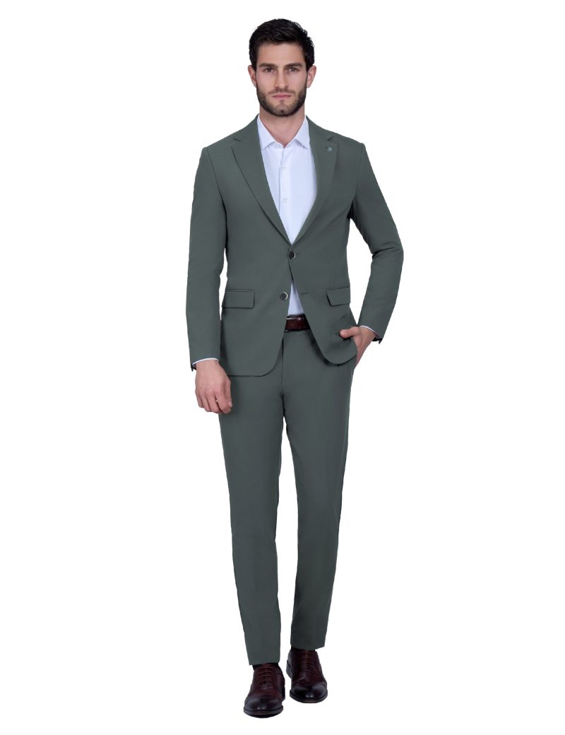 Slim-Fit 2-Piece Classic Suit