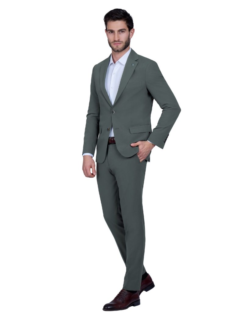 Slim-Fit 2-Piece Classic Suit