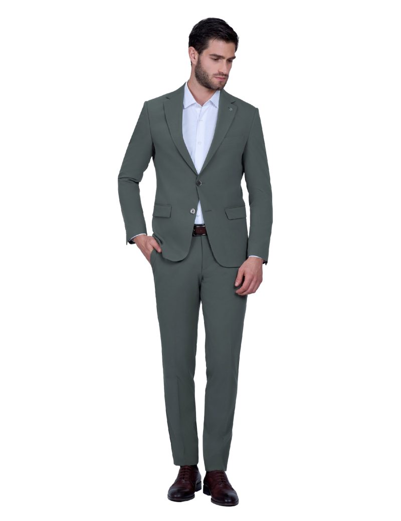 Slim-Fit 2-Piece Classic Suit