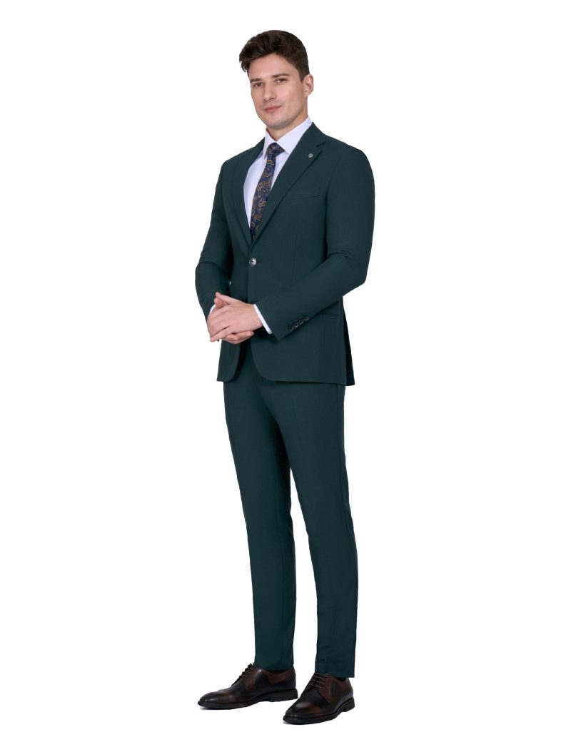 Print Slim-Fit 2-Piece Formal Suit