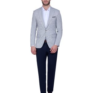 Slim-Fit 2-Piece Mismatched Suit