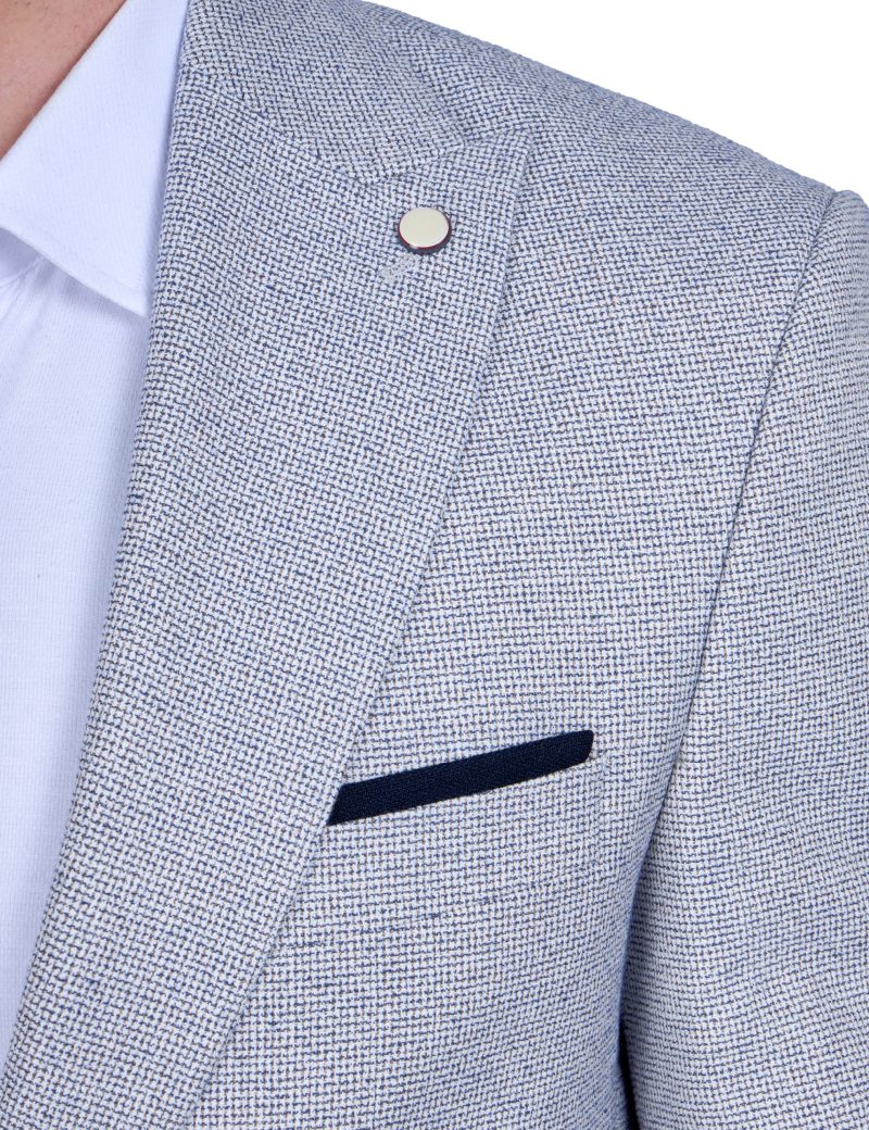 Print Slim-Fit 2-Piece Mismatched Suit