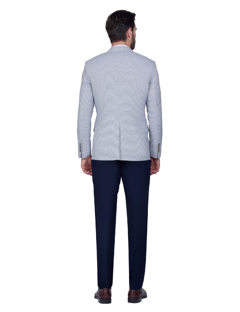 Print Slim-Fit 2-Piece Mismatched Suit