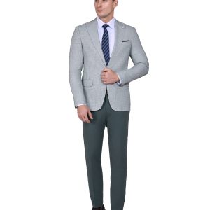 Slim-Fit 2-Piece Mismatched Suit