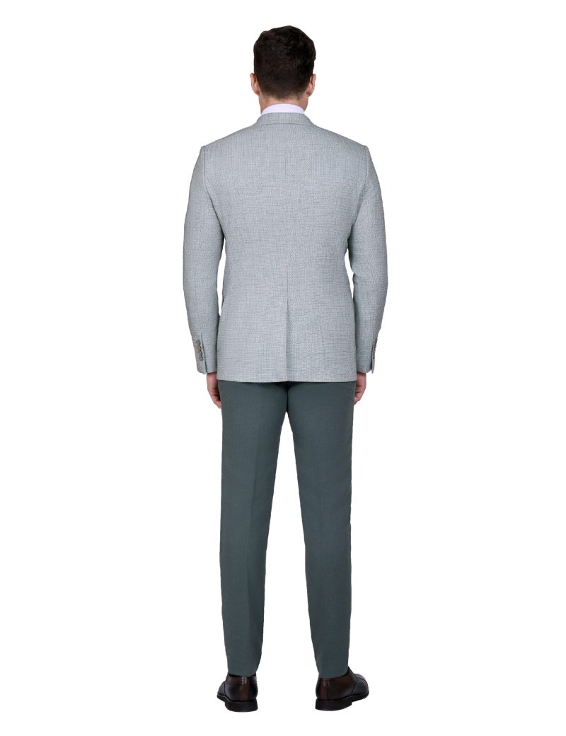 Print Slim-Fit 2-Piece Mismatched Suit