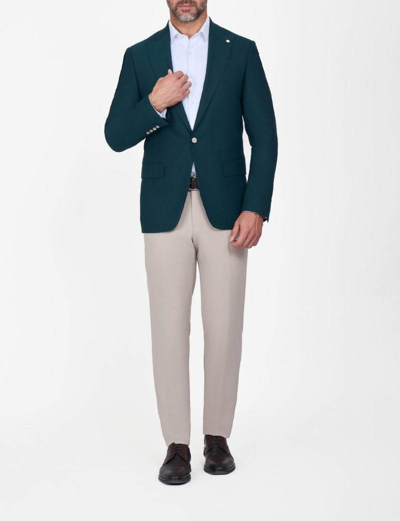 Slim-Fit Men's Classic Blazer