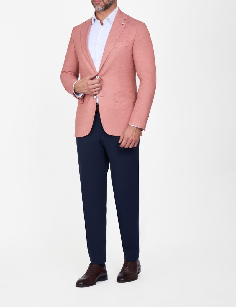 Slim-Fit Men's linen Classic Blazer
