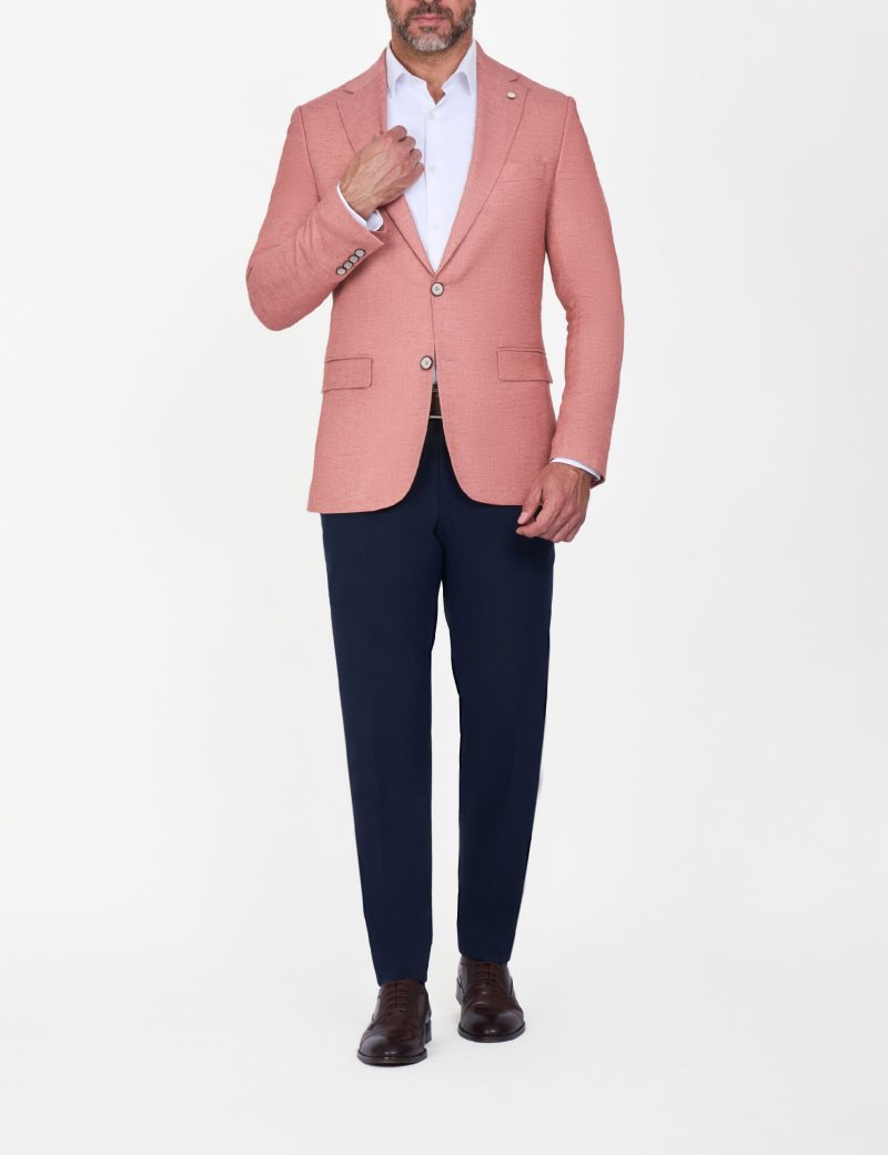 Slim-Fit Men's linen Classic Blazer