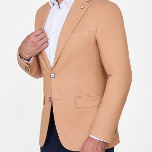 Slim-Fit Men's linen Classic Blazer