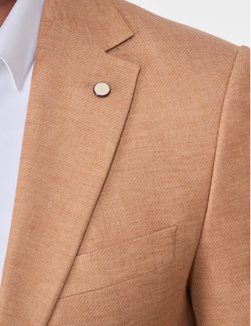 Slim-Fit Men's linen Classic Blazer