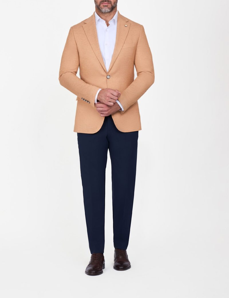 Slim-Fit Men's linen Classic Blazer