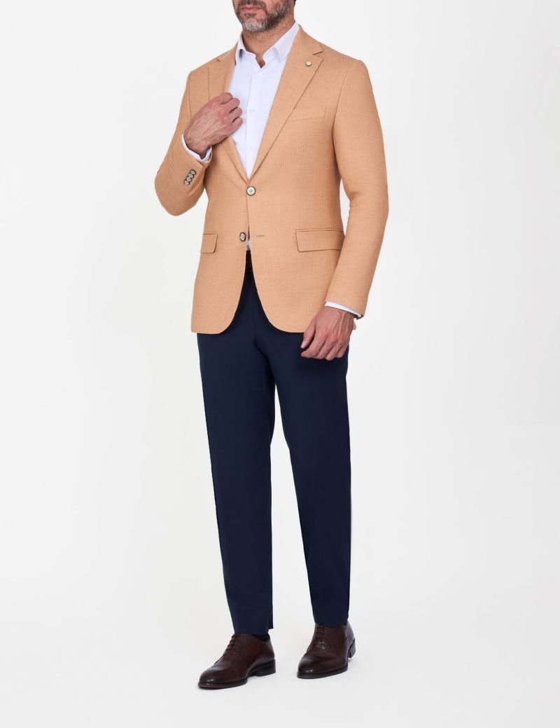 Slim-Fit Men's linen Classic Blazer