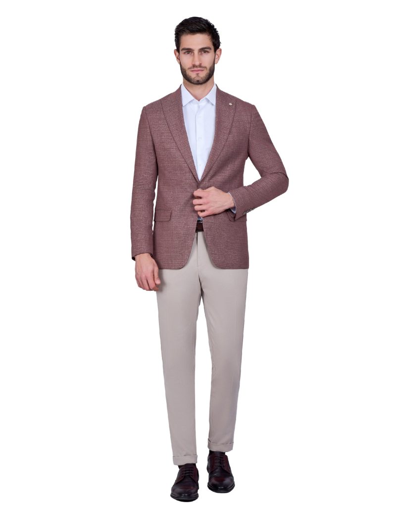 Slim-Fit Men's Classic Blazer