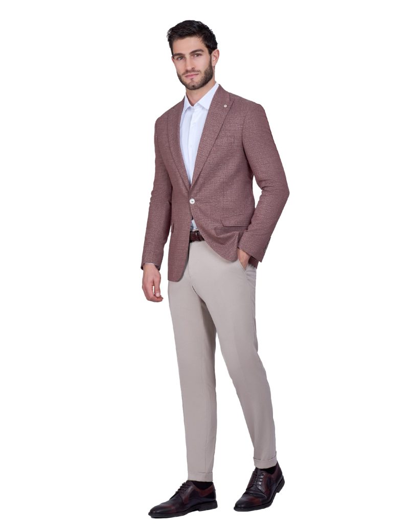 Slim-Fit Men's Classic Blazer