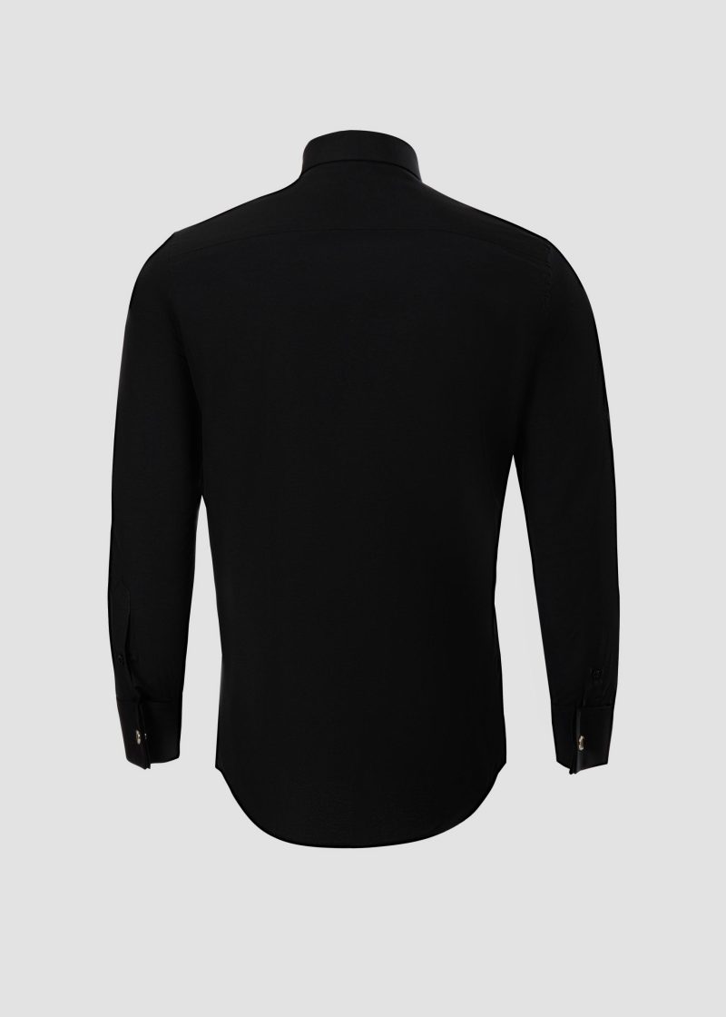 Comfort Fit Dacron Shirt with Cufflinks