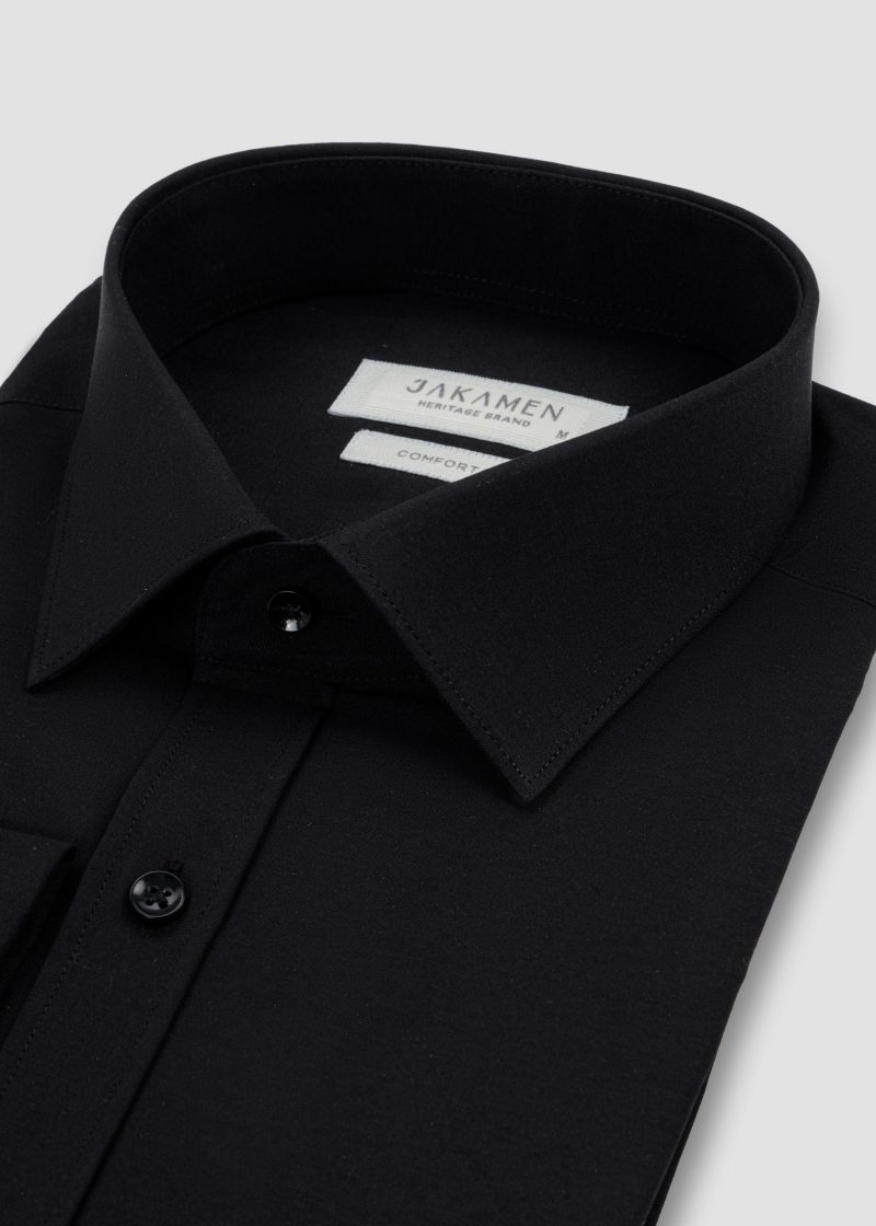 Comfort Fit Dacron Shirt with Cufflinks