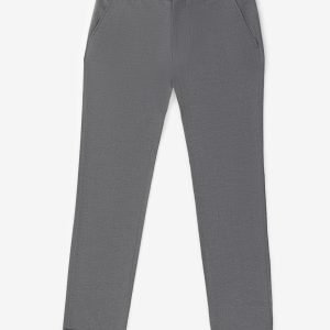 Comfort Fit Plain Cuffed Chino Pants