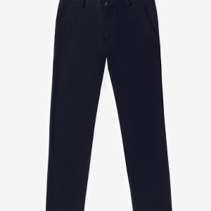 Comfort Fit Plain Cuffed Chino Pants