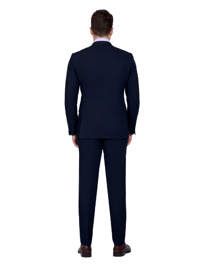 Print Slim Fit Notch Lapel Vest Suit