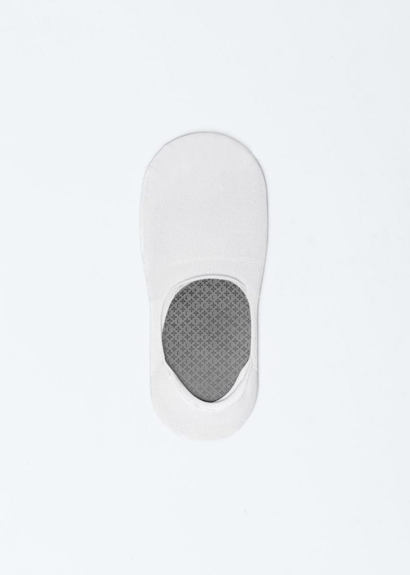 SO01W001-White-1 Hidden Socks