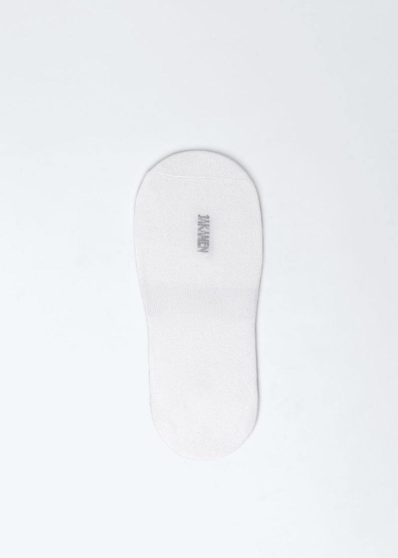 SO01W001-White-3 Hidden Socks
