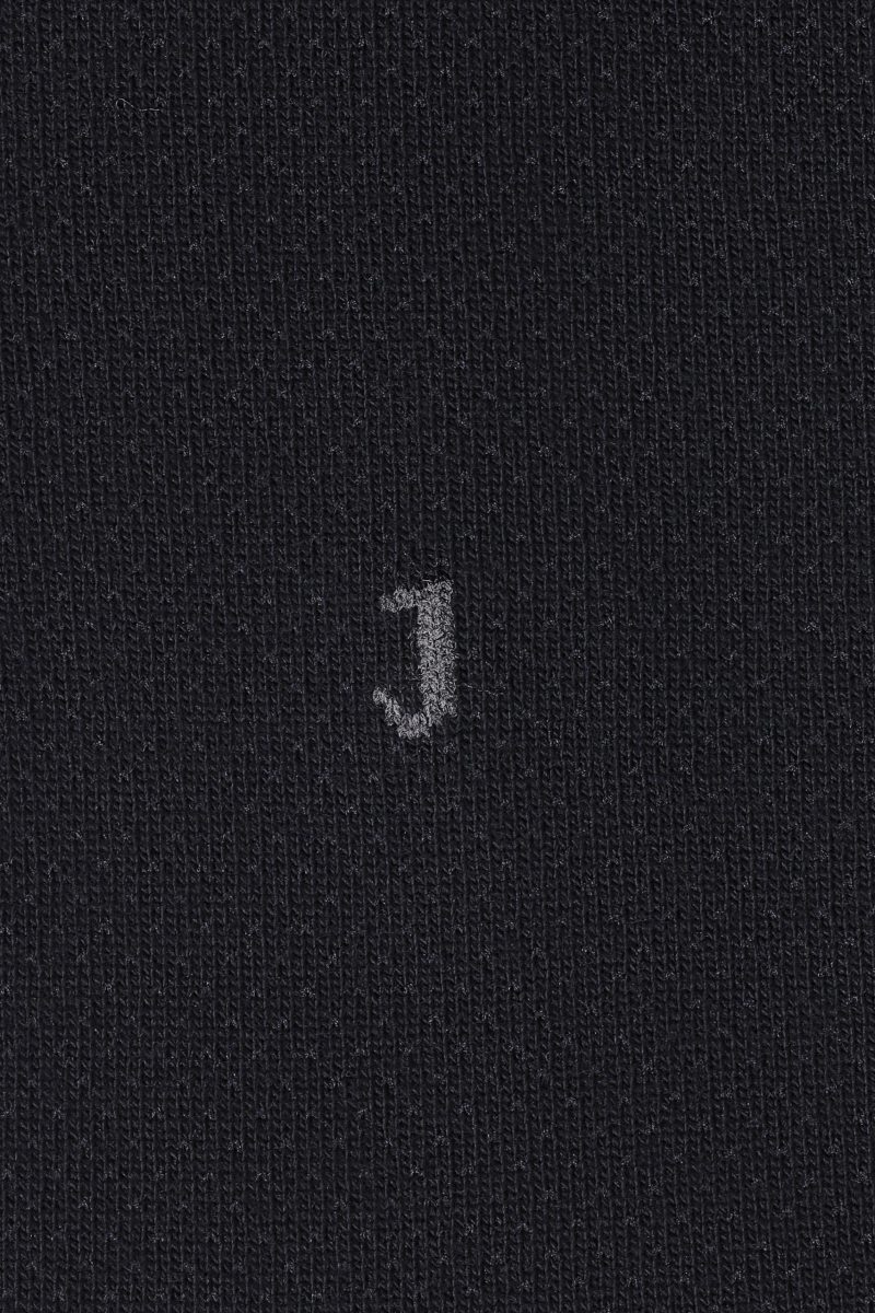 SO02B001-Black-2 Patterned Socks