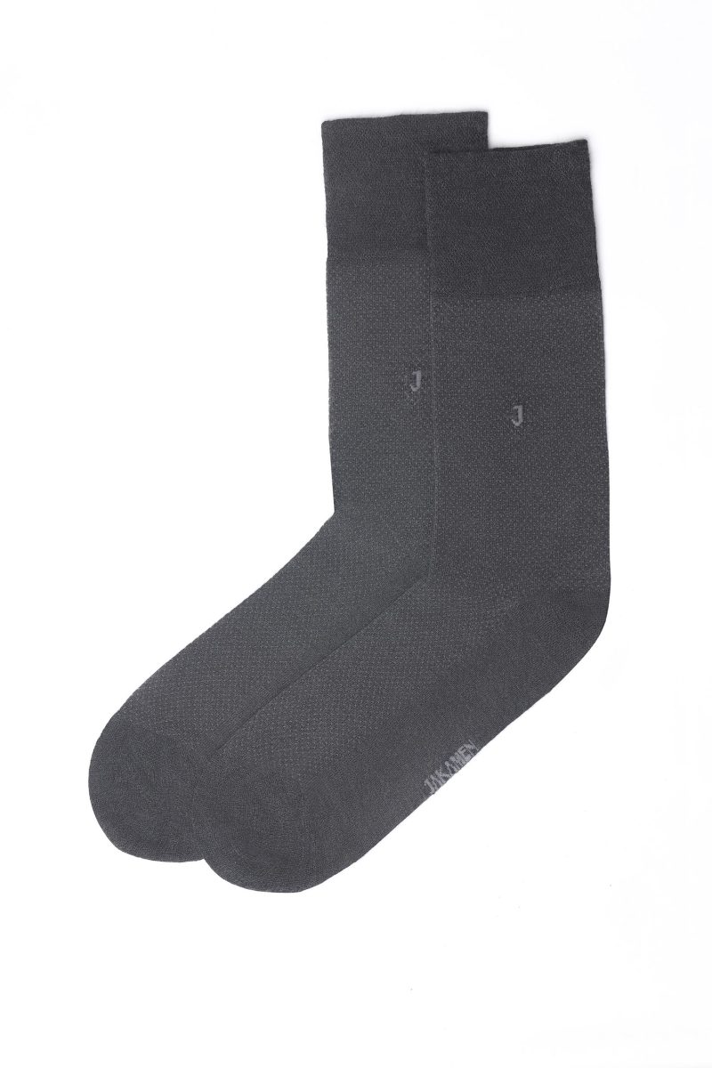 SO02D001-Dark-Grey-1 Patterned Socks