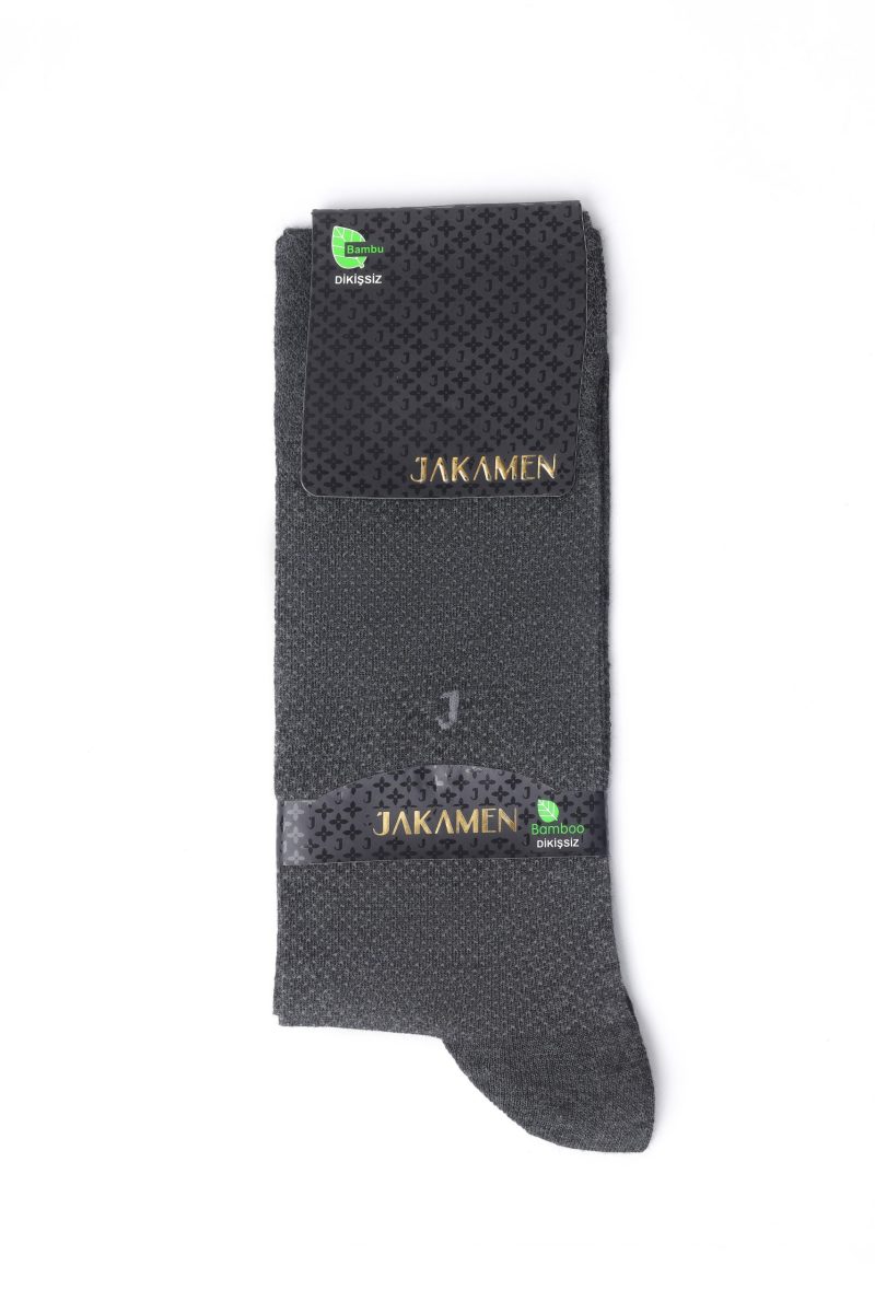 SO02D001-Dark-Grey-3 Patterned Socks