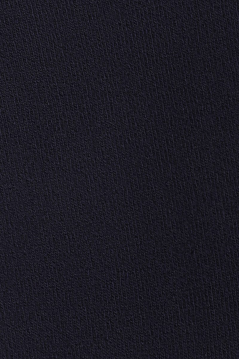 SO03N001-Navy-2 Plain Socks