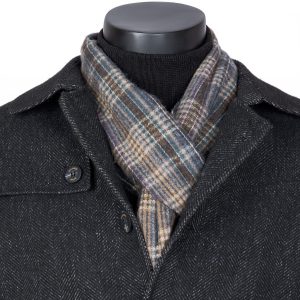 Checked Scarf
