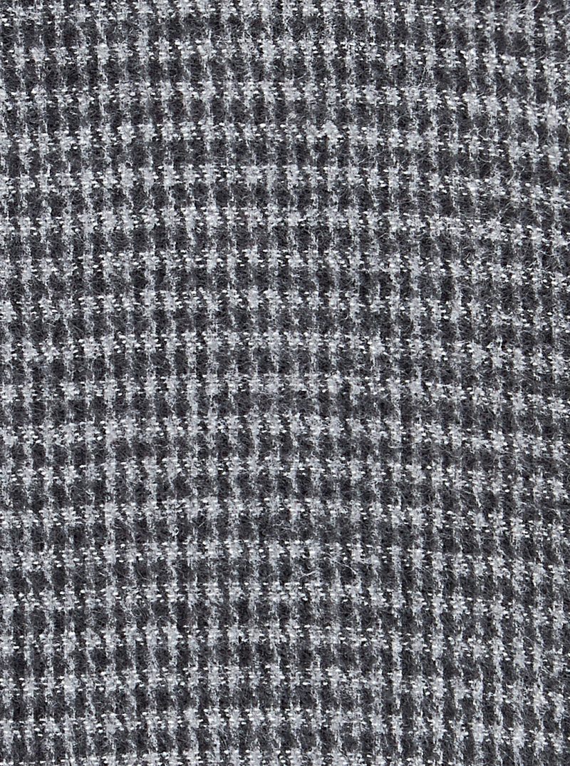 SR01GB00-Grey-Black-2 Textured Scarf