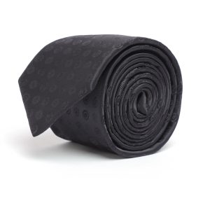 Black circles Tie